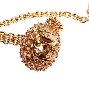 Kate spade hedgehog necklace